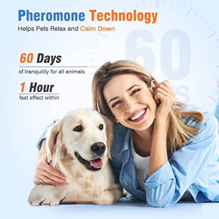 Pheromone Calming Collar for Dogs - Anxiety Relief & Waterproof