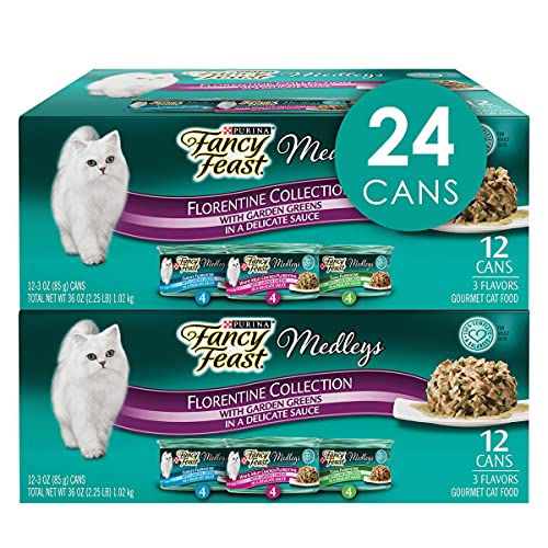 Buy Purina Fancy Feast Gravy Wet Cat Food Medleys Florentine Collection, 12 Cans