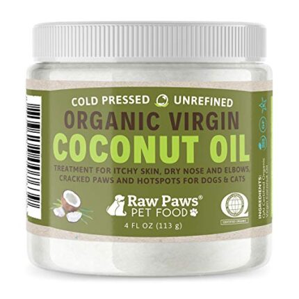 100% Organic Coconut Oil for Dogs & Cats | Natural Pain Relief & Softening