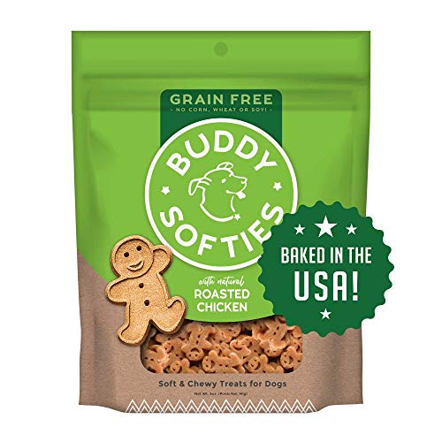 Grain Free, Low Calorie Dog Treats – Made in USA – Buddy Biscuits