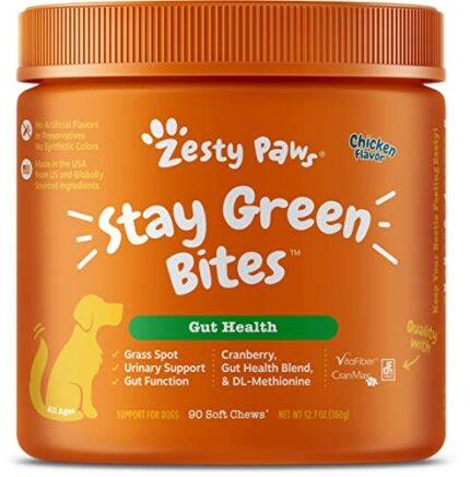 Guard Your Lawn & Help Your Pet w/Zesty Paws Stay Green Bites