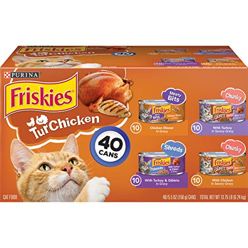 40 Cans of Purina Friskies Gravy Wet Cat Food