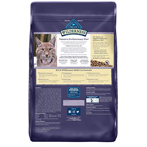 BLUE Wilderness High Protein, Natural Adult Dry Cat Food