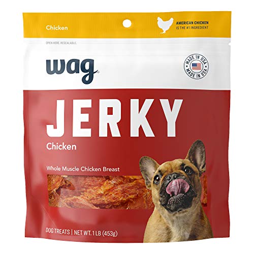 100% USA Sourced Ingredients: Whole Muscle Chicken Jerky Dog Treats