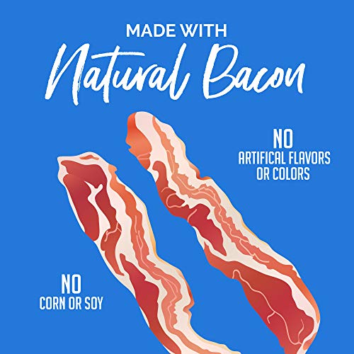 Buy Natural Bacon Dog Treats - Chewy Bites for Puppies - USA Baked