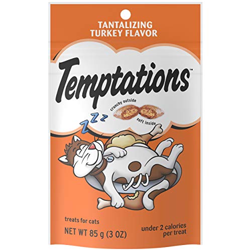 3oz Pouches of Temptations Classic Cat Treats – Tantalizing Turkey