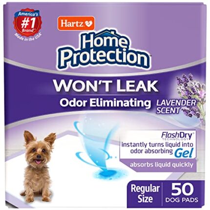 Pee Pads with FlashDry Technology and Odor Eliminating Lavender Scent