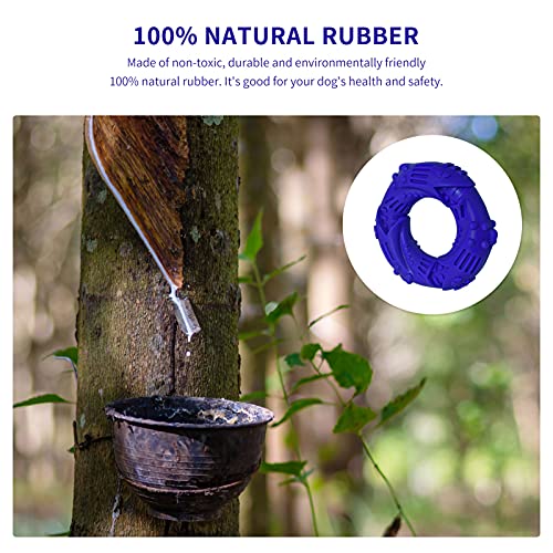 100% Natural Rubber Dog Chew Toy for Medium | Large Dogs - Activate Your Dog!