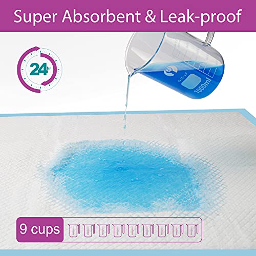 Super-Absorbent & Quick-Drying Dog Pee Pads - Leak-Proof Protection