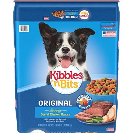 Kibbles Bits Original Chicken Flavor Dog Food, 31-Pound Bag