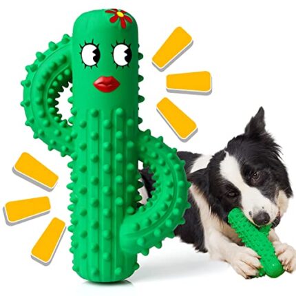 30% Thicker Dog Chew Toys with Squeak & Perfect Size for Fetching, by Rmolitty