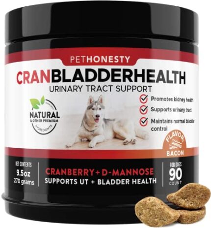 Cranberry Supplement for Dogs - Supports Healthy Urinary Tract & Bladder