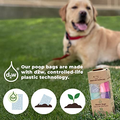 Leak-Resistant All-Purpose Poop Bags for Dogs | Best Pet Supplies