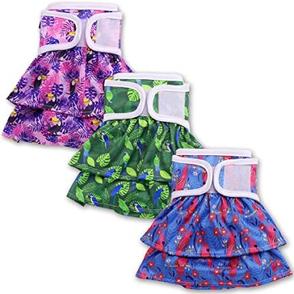 High Absorbency & Leak-Free Female Dog Diapers – Comfortable & Snug Fit