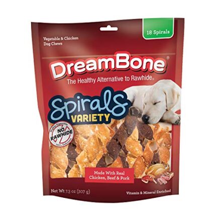 DreamBone Chew: Real Chicken, Beef & Pork Chew Treats for Dogs