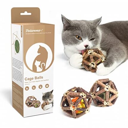 Natural Cat Cage Balls - Nourish Your Cat's Oral & Dental Health