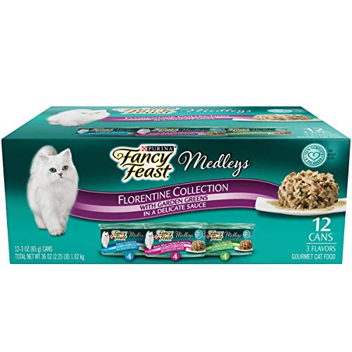 Buy Purina Fancy Feast Gravy Wet Cat Food Medleys Florentine Collection, 12 Cans