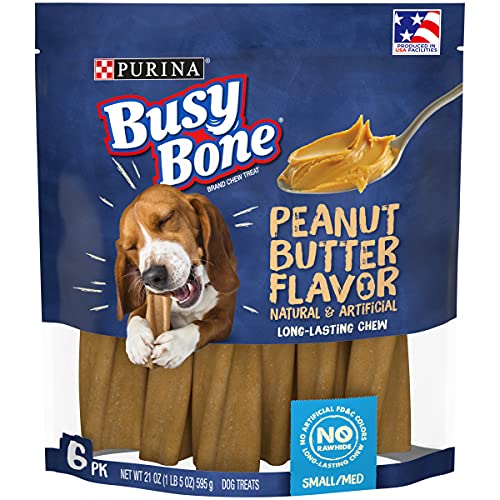 Purina Busy Bone Dog Chews - Long Lasting Dog Treats for Small/Medium Dogs