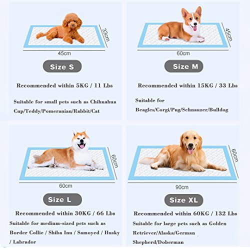 'Large Dog Pee Pads | 10 Count Puppy Training Pads | Leak-Proof Wee Wee Pad'