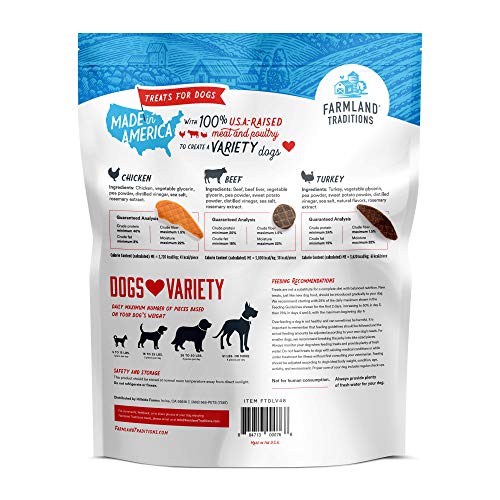 Protein-Packed Treats for Dogs of All Sizes - Made in USA