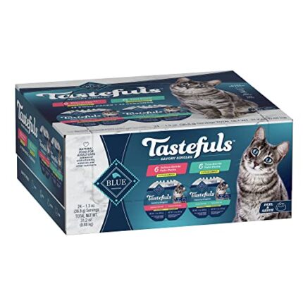 Natural Wet Cat Food with Salmon & Tuna in Gravy | Blue Buffalo Tastefuls