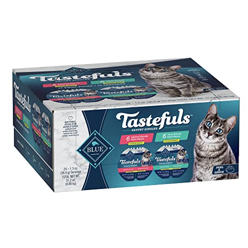 Natural Wet Cat Food with Salmon & Tuna in Gravy | Blue Buffalo Tastefuls