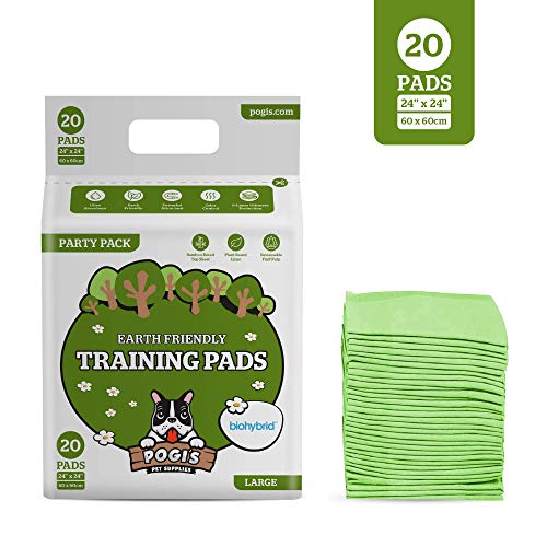 Earth-Friendly Puppy Potty Pads | Bamboo Fiber & Plant-Based | Pogi's