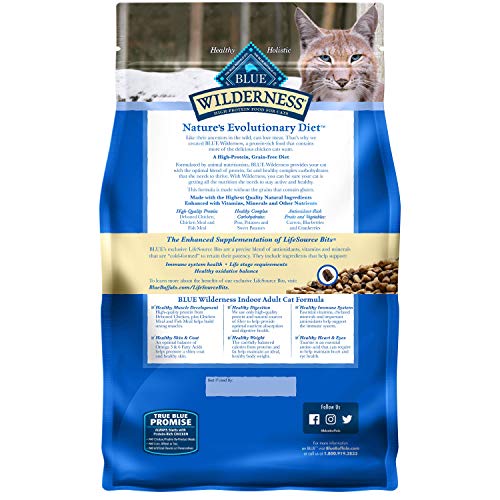 BLUE Wilderness High Protein Cat Food Made with Natural Chicken