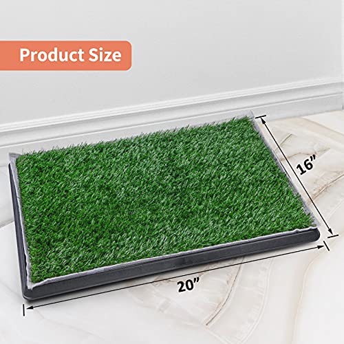 Quadruple-Layered System Artificial Grass Pee Pad | Low Maintenance | Training Furry Friends