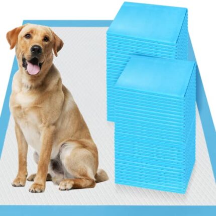 Ultra Absorbent Polymer Pet Pee Pads - 6 Layers Protection - Durable Leak-Proof PE Film