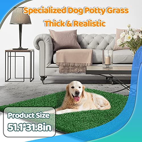 Professional Artificial Dog Potty Grass | Artificial Turf w/ Drainage Hole