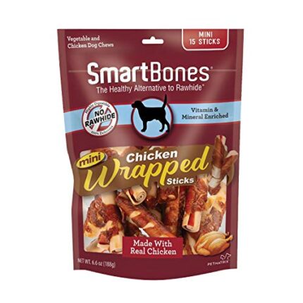 Real Chicken Dog Chews with Vitamins & Minerals | Rawhide-Free