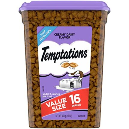 "Delicious TEMPTATIONS Cat Treats - 16 oz"