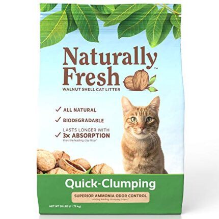 26 lb Bag of Natural & Environmentally Friendly Cat Litter | Naturally Fresh