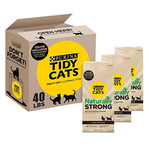 13.33 lb. Bags Purina Tidy Cats Natural Cat Litter | 100% Natural & 99.9% Dust Free