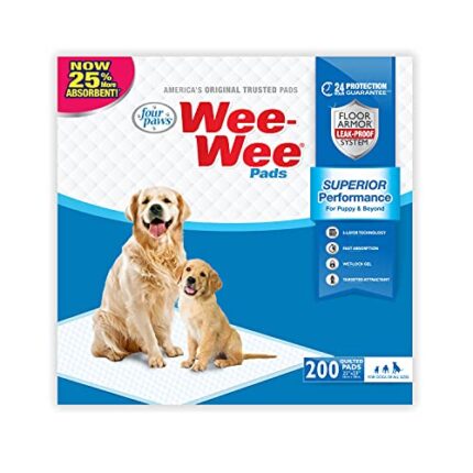 Shop Wee-Wee Pads with 6-Layer Floor Armor Leak-Proof System