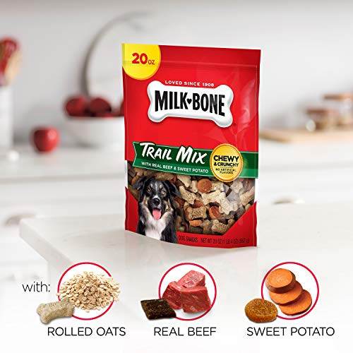 20oz Dog Treats with Real Beef & Sweet Potato