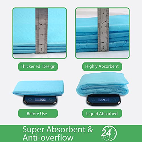 DEEP DEAR 6-Layer Protection Design Dog Training Pads - Super Absorbent & Quick Drying