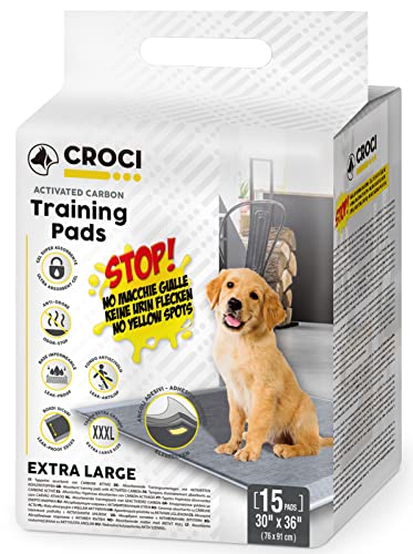 Activated Carbon Pads for Dogs | Eliminate Pet Urine Smells | Dog Training Pads