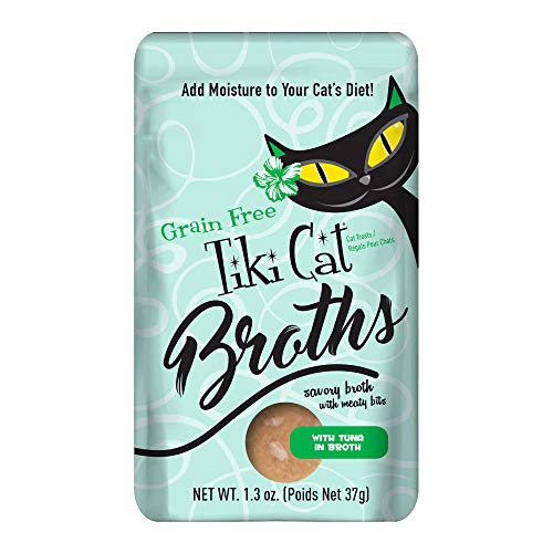 Hydration & Flavor Supplement for Cats: Tiki Cat Broth