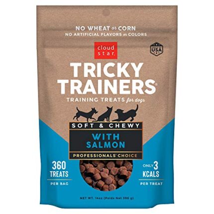 Top Quality Dog Treats with Salmon & Whole Grain - USA Baked