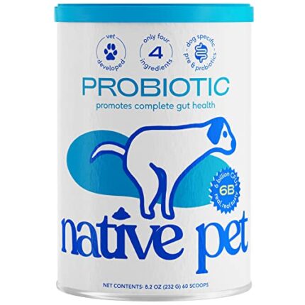 All-Natural Gut Flora Support for Dogs - Native Pet Probiotics