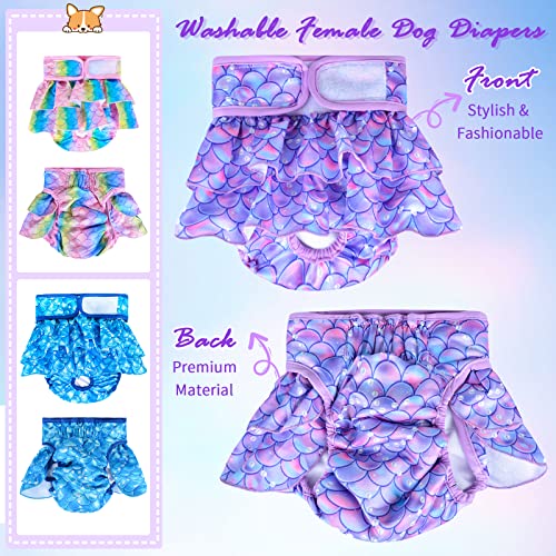 Female Dog Diapers - Different Sizes, Highly Absorbent & Leak-proof