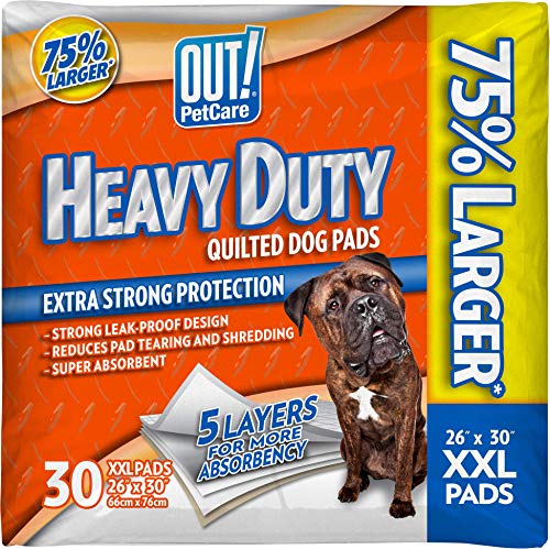 Heavy Duty XXL Dog Pads - 5-Layer Leak-Proof & Super Absorbent Protection