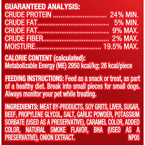 Delicious Dog Treats with Lean Beef Flavor - 90% Fat-Free