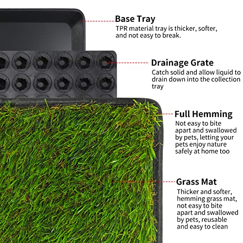 Dog Grass Pads for Pet Training – Artificial & Durable Base