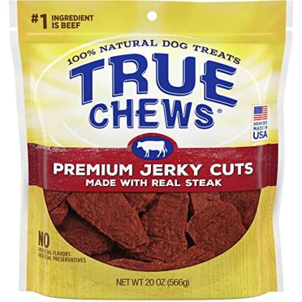 True Chews Premium Jerky Cuts Natural Steak Dog Treats