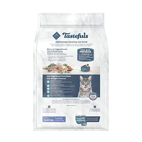 BLUE Tastefuls Weight Control | Natural Adult Dry Cat Food for Cats