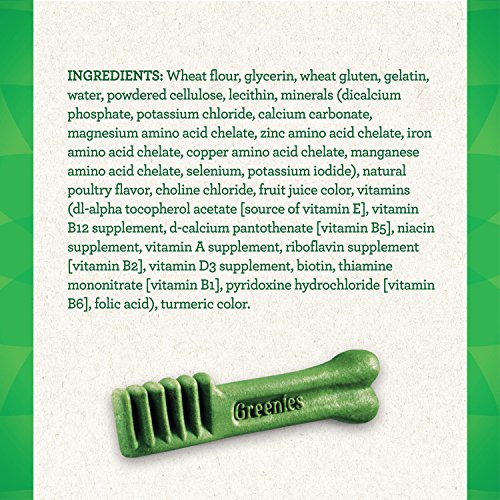 Natural Dog Treats - Greenies Original Petite Dental Chews