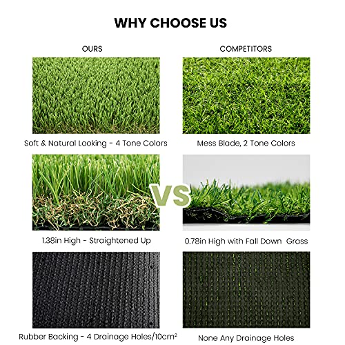 Artificial Grass Pet Pads - Soft Touching with Real Looking